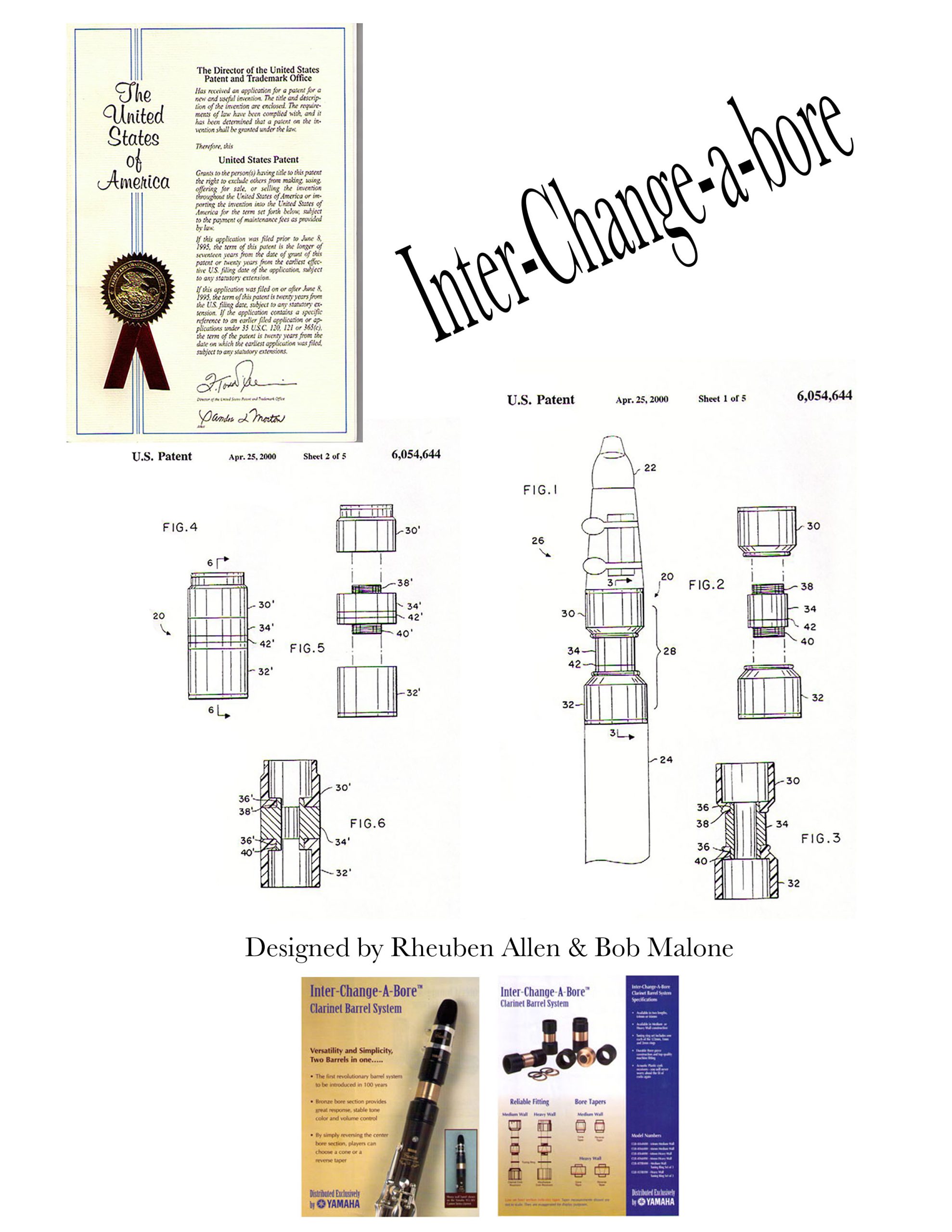 nter-change-a-bore Clarinet Barrels